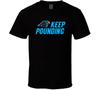Keep Pounding Футболка Carolina Panthers