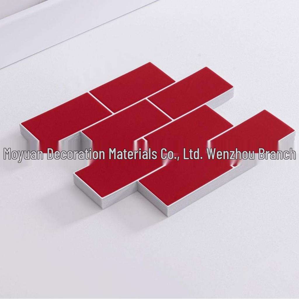 3D самоклеящиеся плиточные обои: Влаго-, масло- и водостойкая наклейка на стену для кухни