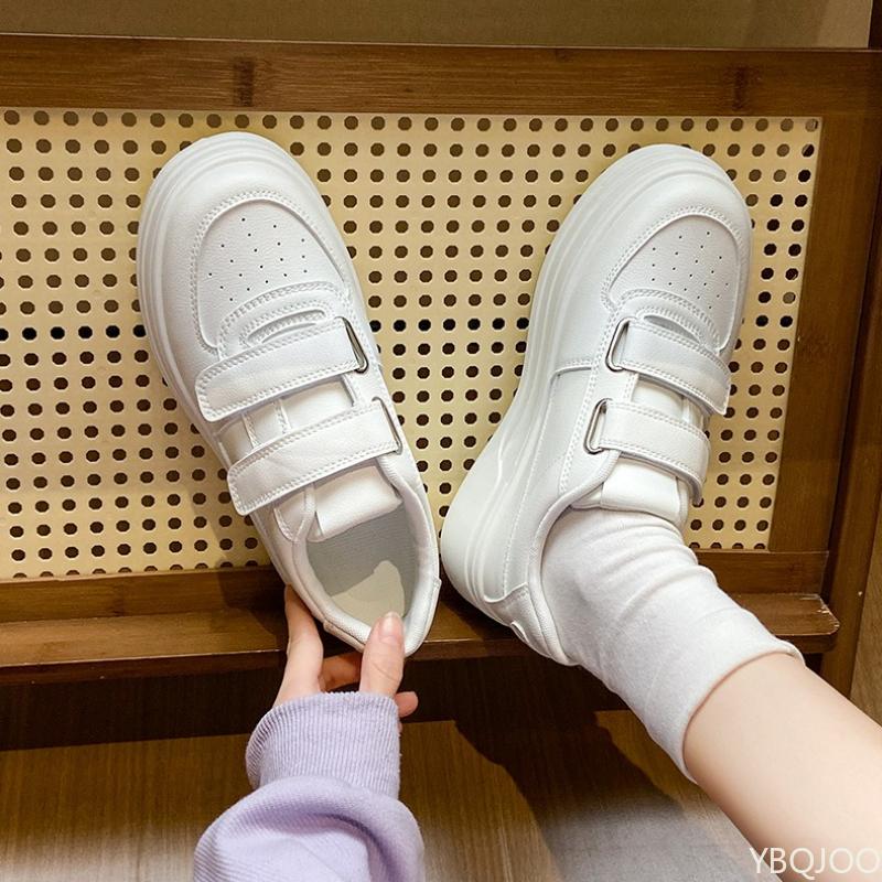Fashion Women's Spring Autumn New Casual Versatile Thick Soled Sneakers with Academic Style Simple Comfortable Durable Women's Shoes