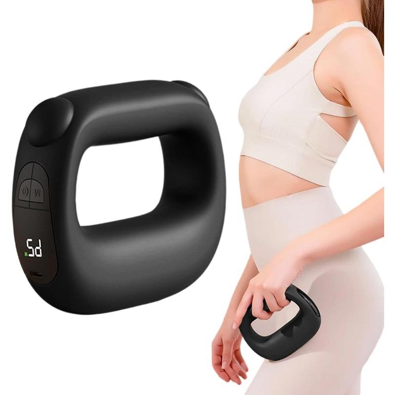 Fascia Massager | Adjustable Fascia Ring with Deep Tissue Vibration | Cordless Massage Device for Muscle Training Men Women Seniors