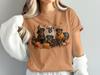 Rottweiler Halloween T-Shirt, Spooky Cute Ghost Witch Dog Graphic Tee, Fall Autumn Trick or Treat Dog Mom Gift, Rottie Lover Apparel
