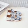 Summer Sandals New Fashion Simple Kid Shoes Comfort Soft Anti Slip Girls Shoe Exquisite Princess Daily Versatile Leather Shoes