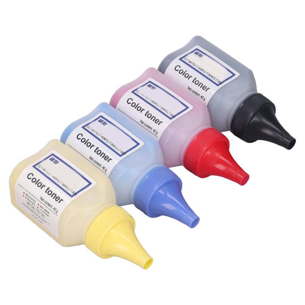 4 шт. тонера для заправки 4 цветов 2300 страниц высокопроизводительный набор для заправки тонера для принтера 406S