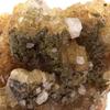 Stones and Minerals. Fluorite + Pyrite + Calcite. 992.5 Ct. Villabona Mines, Asturias, Spain.