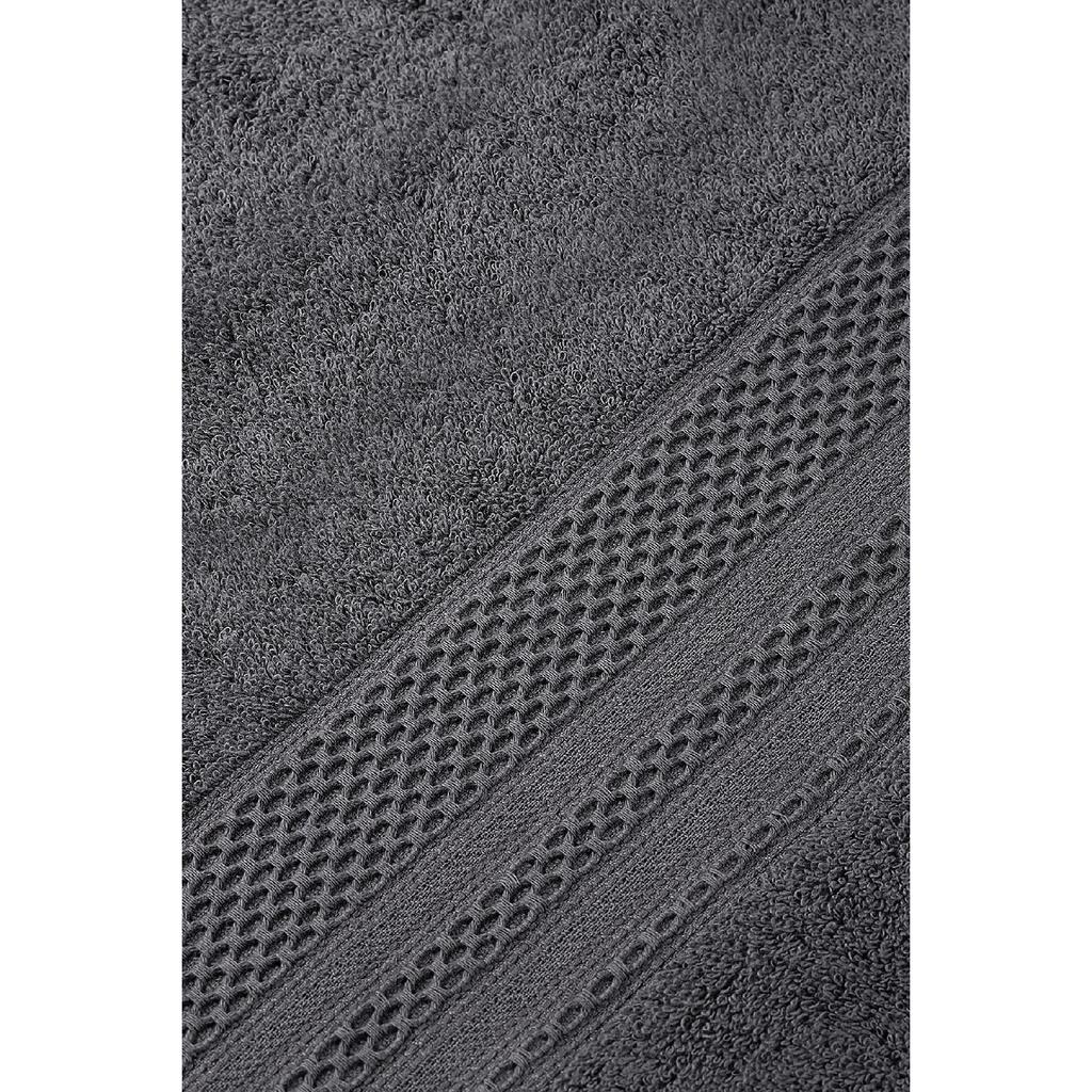 Softy — 100% натуральный хлопок, гостевое банное/кухонное полотенце — 30x50 см, зеленое