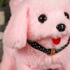 Детская электрическая плюшевая игрушка-собака, ходящая, лающая, виляющая хвостом, интерактивная игрушка-щенок, плюшевая игрушка, образовательная игрушка-симулятор животного для малышей, мальчиков и девочек