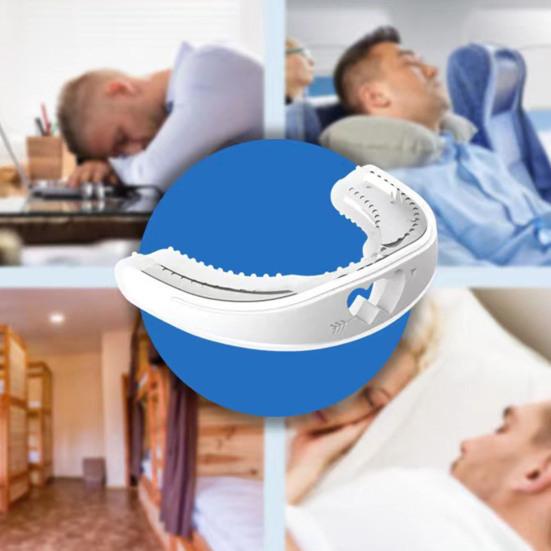 Anti Snoring Devices Silicone Braces Ergonomic Snore Reducing Aid Improve Airflow Breathing Anti-grinding Dental Guard Anti-snore Sleep Apnea Devices