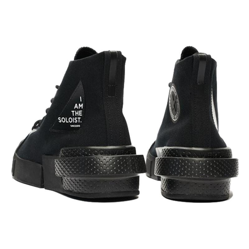 THE SOLOIST x Converse Disrupt CX Disrupt CX Хай Простые и Универсальные Высокие Холщовые Кеды Унисекс Черные