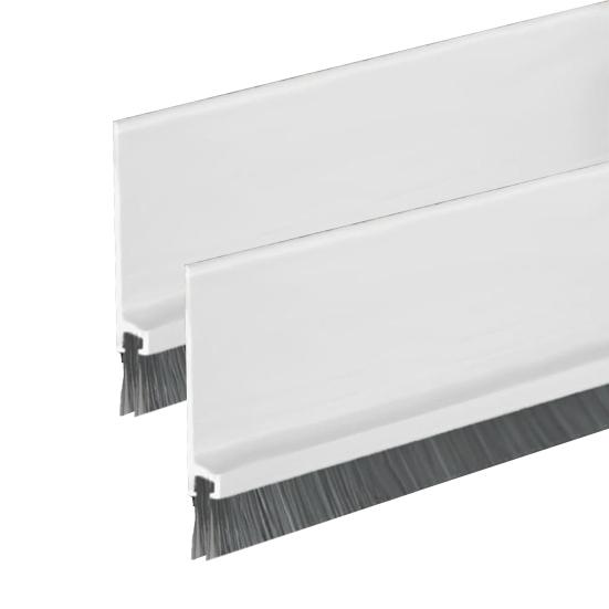 2 шт. дверная щетка для нижней части двери, интегрированная дверная щетка, самоклеящаяся герметизирующая прокладка для защиты от пыли, насекомых, холода и тепла