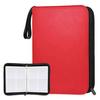 Держатель для карточек Game Collection Binder с большой вместимостью и несколькими отделениями, компактный дизайн, портативный органайзер для игровых карт с застежкой-молнией