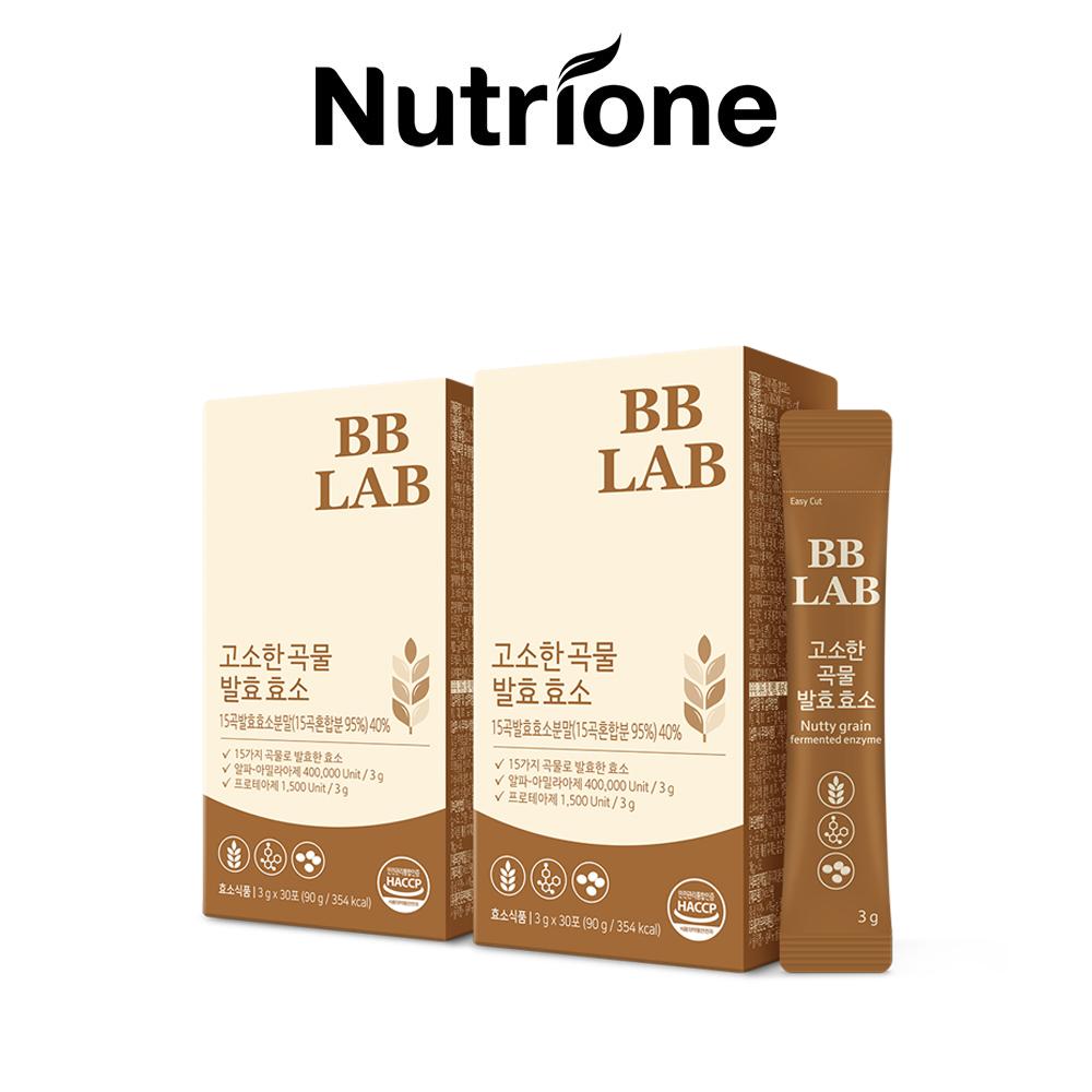 NUTRIONE BBLAB Nutty Ферментированный зерновой фермент (3 г х 30 палочек)