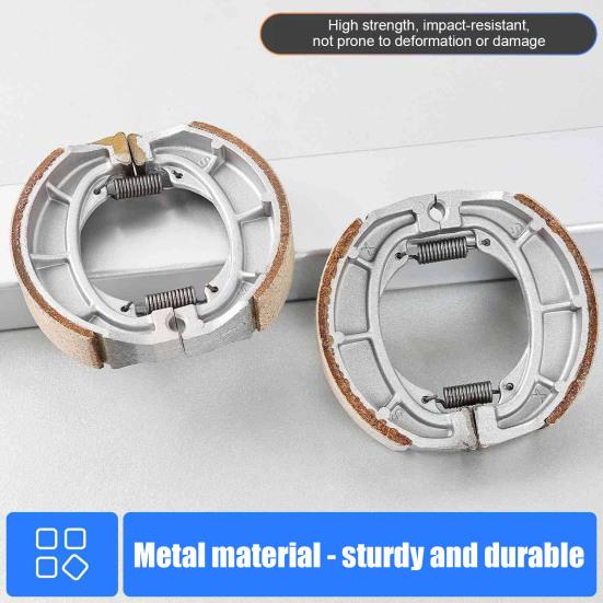 Scooter Rear Drum Brake Shoes for Neptune Hs125t Moped Scooter Rear Drum Brake Pad