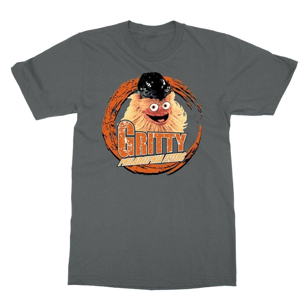 Футболка унисекс с хоккейным талисманом Gritty Philadelphia Flyers