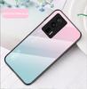 Для Xiaomi Redmi 10C 10A 12C Note 11 12 Pro + 12s Poco M5 M4 F5 X5 Pro 4G 5G чехол с градиентом Аврора из закаленного стекла с мягкой рамкой задняя крышка чехол для телефона