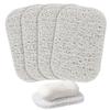 4 шт. ПВХ подставка для мыла, противоскользящая, портативный держатель для губки в ванную, коврик для ванны
