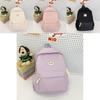 Cute And Stylish Pure Color Backpack For Boys And Girls Perfect For Kindergarten Use