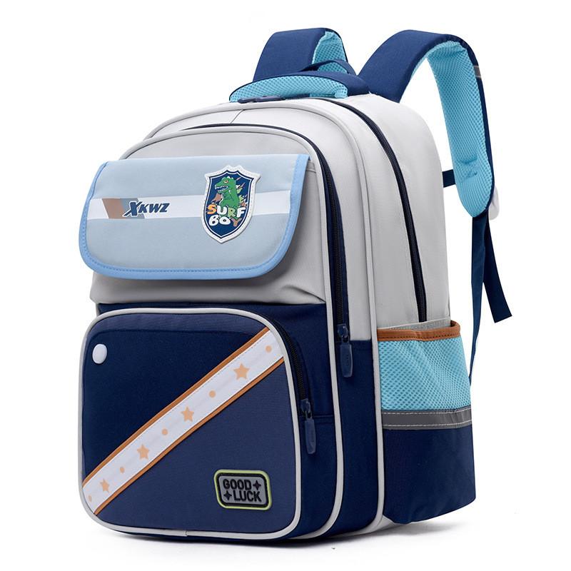 Прочный детский рюкзак из ткани Оксфорд, милые и забавные стили для мальчиков и школьниц