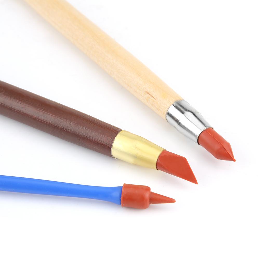 Silicone Clay Pen, Exquisite Tools, and Shape, Sculpt Clay Pottery, Different Shapes, Service Time, Includes 3pcs Basic Tools, Art Projects,