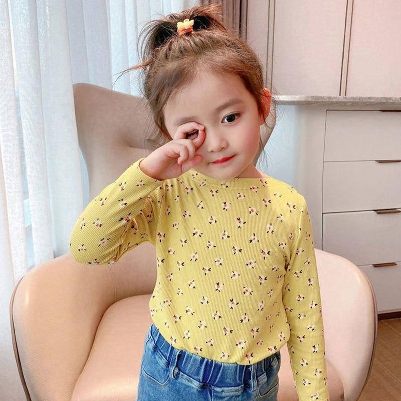 Baby Girl Blouses Long Sleeves Stylish Version for 4-6 Years Old