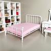1:12 Scale Dollhouse Bed Bedroom Scene Mini Bed Model Miniature Doll Bed Furniture  Girls Gift