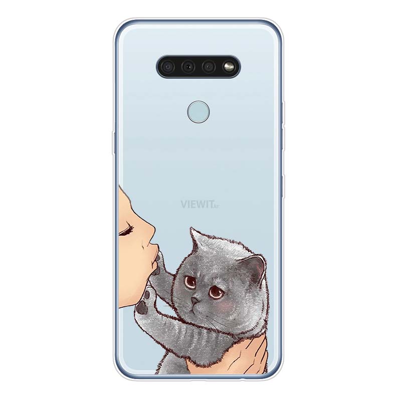Cat Don't Kiss Me For LG K92 K52 K62 K22 K71 K61 K51S K41S G8 G8S G8X V35 V50 V40 V50S V60 Q60 Phone Case