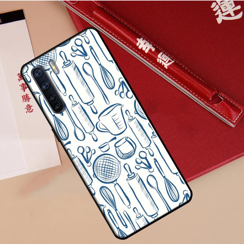 Кейс для кухонных ножей шеф-повара Для Oppo A94 A18 A74 A57 A17 A77 A38 A58 A78 A98 A54 A80 A60 A40 A96 A76 A16 A15 A5 Pro