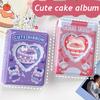 INS Style 3 Inch Photo Album Kawaii Heart Hollow Star Chasing Album Korean Collection Book Exquisite Home Decoration 40 Grids