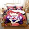 New Anime Girls The Demon Girl Next Door Bedding Set Single Twin Full Queen King Size Bed Set Adult Kid Bedroom Duvet Cover Sets