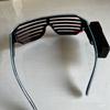 Cool LED Glowing Glasses Double Colors Fluorescent Glasses Neon Glasses  Halloween Costumes