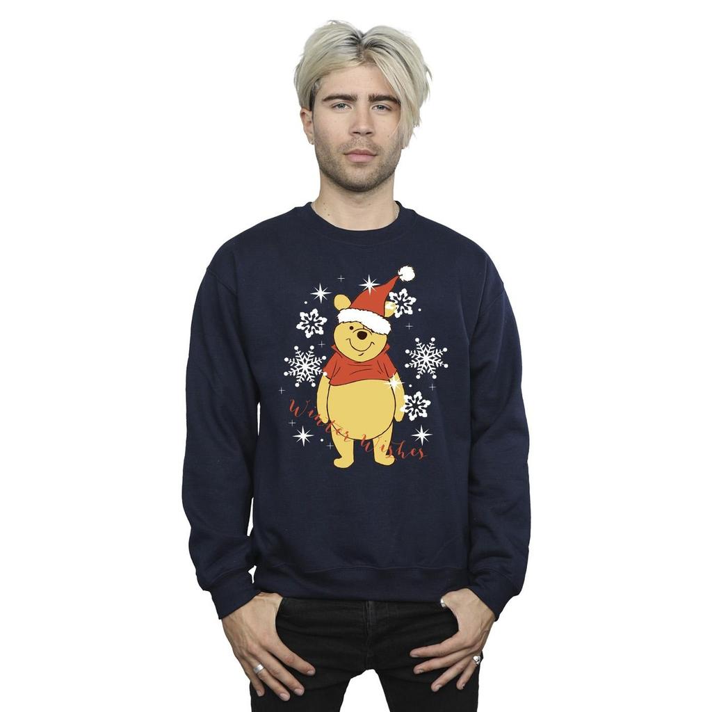 Disney Мужская толстовка Winnie The Pooh Winter Wishes
