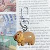 Брелок из смолы Capybara, забавная подвеска для сумки Capybara, милый забавный брелок для ключей с изображением животных, милые аксессуары для ключей