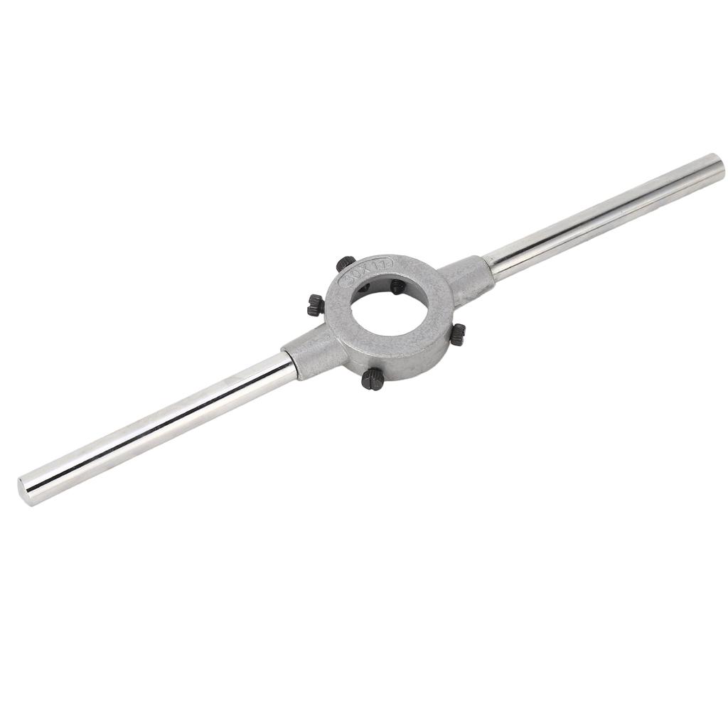 Круглый плашкодержатель Регулируемая рукоятка плашкодержателя из легированной стали Ручной держатель плашки для нарезания резьбы