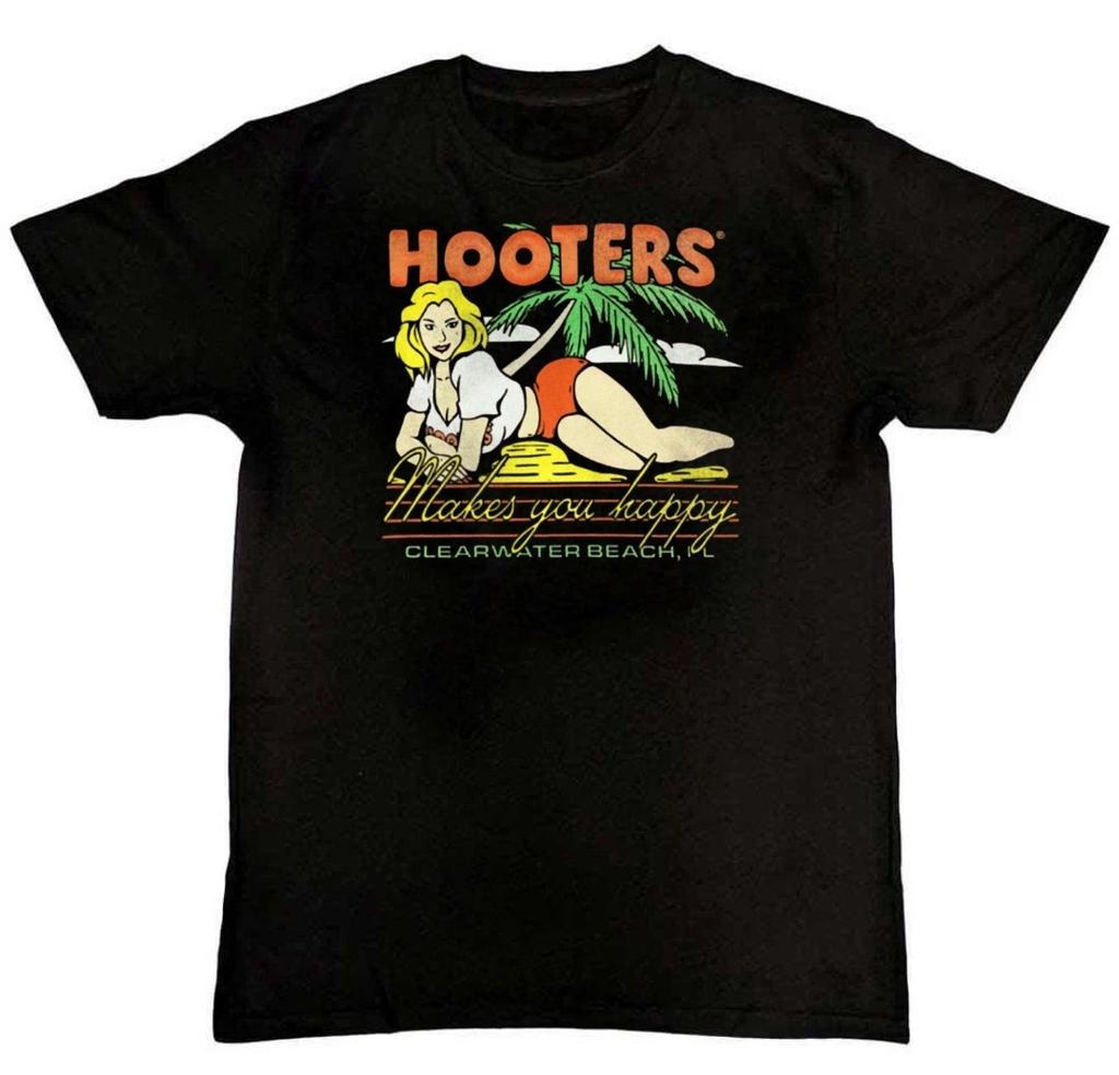 VIntage Hooters Band Make Your Happy Mens T-Shirt S-4XL