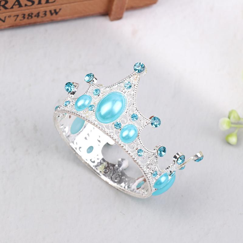 Мини Металлическая Модель Короны Игрушки Украшения Декорирование Хлопковая Кукла Ретро Корона Головной Убор Для Куклы Младенца Платье Модные Кукольные Аксессуары