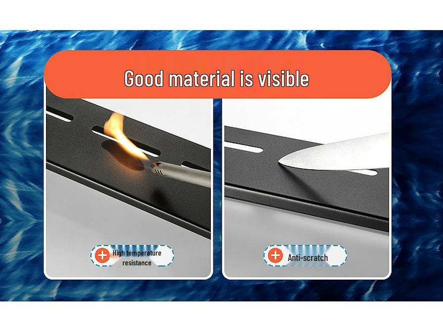 Настенная многофункциональная стойка для хранения ножей и столовых приборов из углеродистой стали, установка без сверления