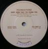 7inch Record FOUNDATIONS - Baby, Now That I've Found You OG9407 Old Gold 1984 UK Pop Used