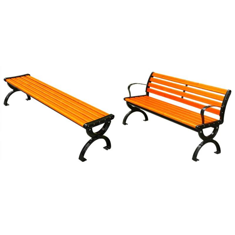Outdoor Floral Garden Bench