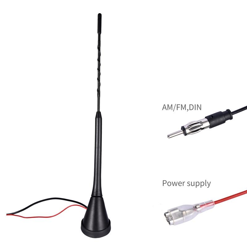 Автомобильное радио AM FM антенна встроенный усилитель автомобильная антенна крепление на крышу антенна удлинитель сигнала для автомобильных аксессуаров