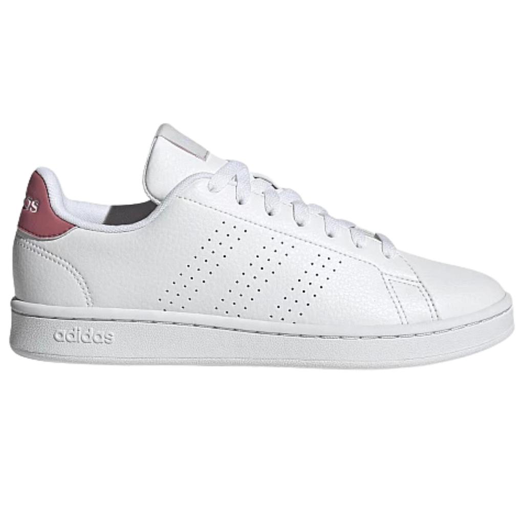 Женские спортивные кроссовки ADIDAS ADVANTAGE HR0322 - белые р. 38 ⅔