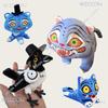 Kpop Demon Plush Tiger Movie Hunters Cosplay Props Black Hat Magpie with 3 Eyes Bird Accessory Halloween Christmas Gifts 2025