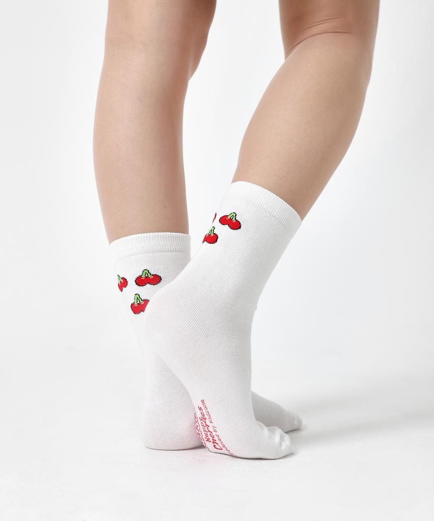 Носки средней длины Halibo Fashion Вишня