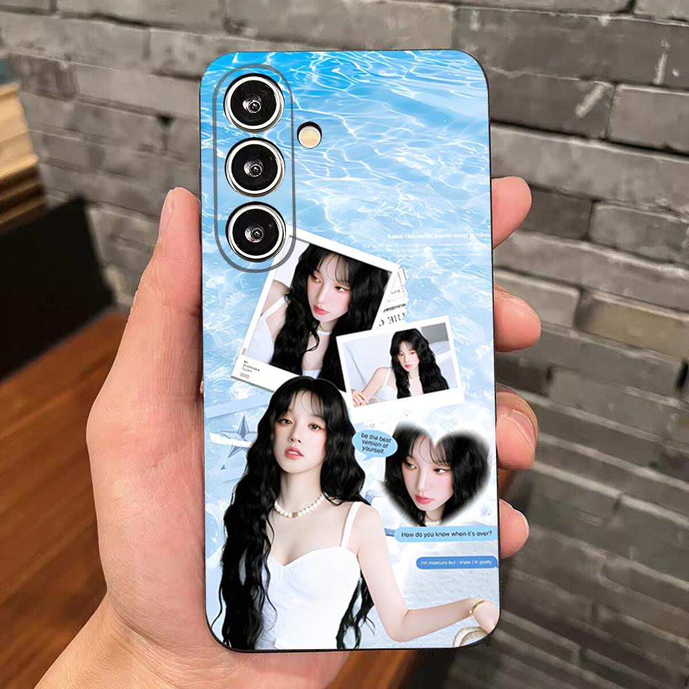 Чехол для телефона Singer S-Song Y-Yuqi для Samsung S26 S25 Edge S24 S23 S22 S21 S20 Ultra Plus Fe Galaxy Силиконовый чехол