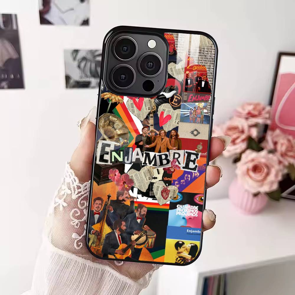 TV ENJAMBRE Daltonico Phone Case For iPhone 17,16,15,14,13,12,Plus,Pro,Max for Magsafe Magnetic Wireless Charging