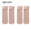 Girls Winter Snow Boots Casual Thicken Snow Socks Sleeping Warm Hosiery Velvet Home Floor Socks