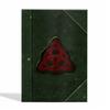 Book Of Shadows Green Cover Bound Spells Records Spellbook Retro Gifts