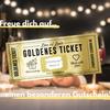 Ticket Scratch Card With Envelope Scratch Off Ticket Surprise Gift Reveal Wedding Card Concert Ticket Cinema Voucher Raffle Gift