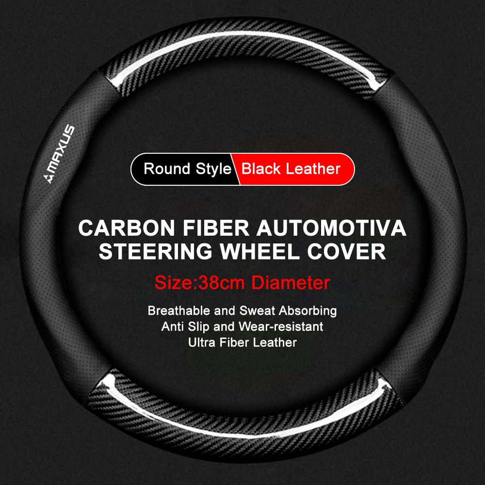 Car Steering Wheel Cover Auto Styling Interior Accessories Decor For Maxus T60 D60 T70 D20 D90 G10 G20 G50 V80 V90 Euniq 5 6