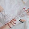 Съемная накладная манжета Многослойная оборка Кружевная манжета Новые манжеты для свитера