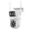 Двойная камера WiFi 3MP 3MP HD Image Водонепроницаемая беспроводная камера безопасности для внутреннего и наружного наблюдения