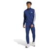 Adidas Basic 3-Stripes tracksuit recycled polyester Blue